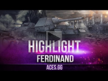 Доктор Порше в деле! Ferdinand в World of Tanks!