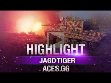 Раш по центру! Jagdtiger в World of Tanks!