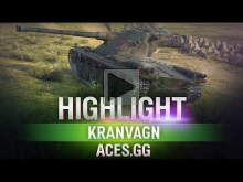 Kranvagn на карте Эль Халлуф в World of Tanks!