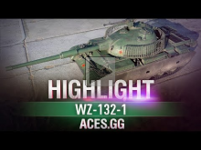 Легкий танк Чака! WZ— 132— 1 в World of Tanks!