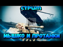 Стрим "Мышко и ПРОтанки(Юша)" — 20:00 мск | World of Tanks