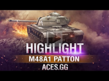 Капитан Америка! M48A1 Patton в World of Tanks!