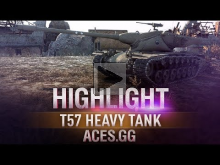 Барабанный гром! T57 Heavy Tank в World of Tanks!