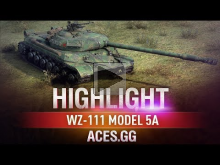 За пять минут! WZ— 111 model 5A в World of Tanks!