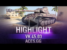 Третья лапа.VK 45.03 в World of Tanks!
