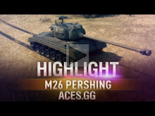 Американский Ковбой на Степях! M26 Pershing в World of Tanks