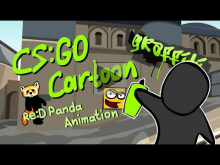 CS:GO Cartoon #3 Graffity. Re:DPanda Animation. RanZar