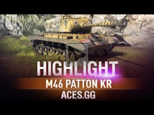 Лютый Кореец! M46 Patton KR в World of Tanks!
