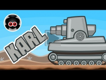 Атака Стальных Монстров #1: КАРЛ | Мультики про танки