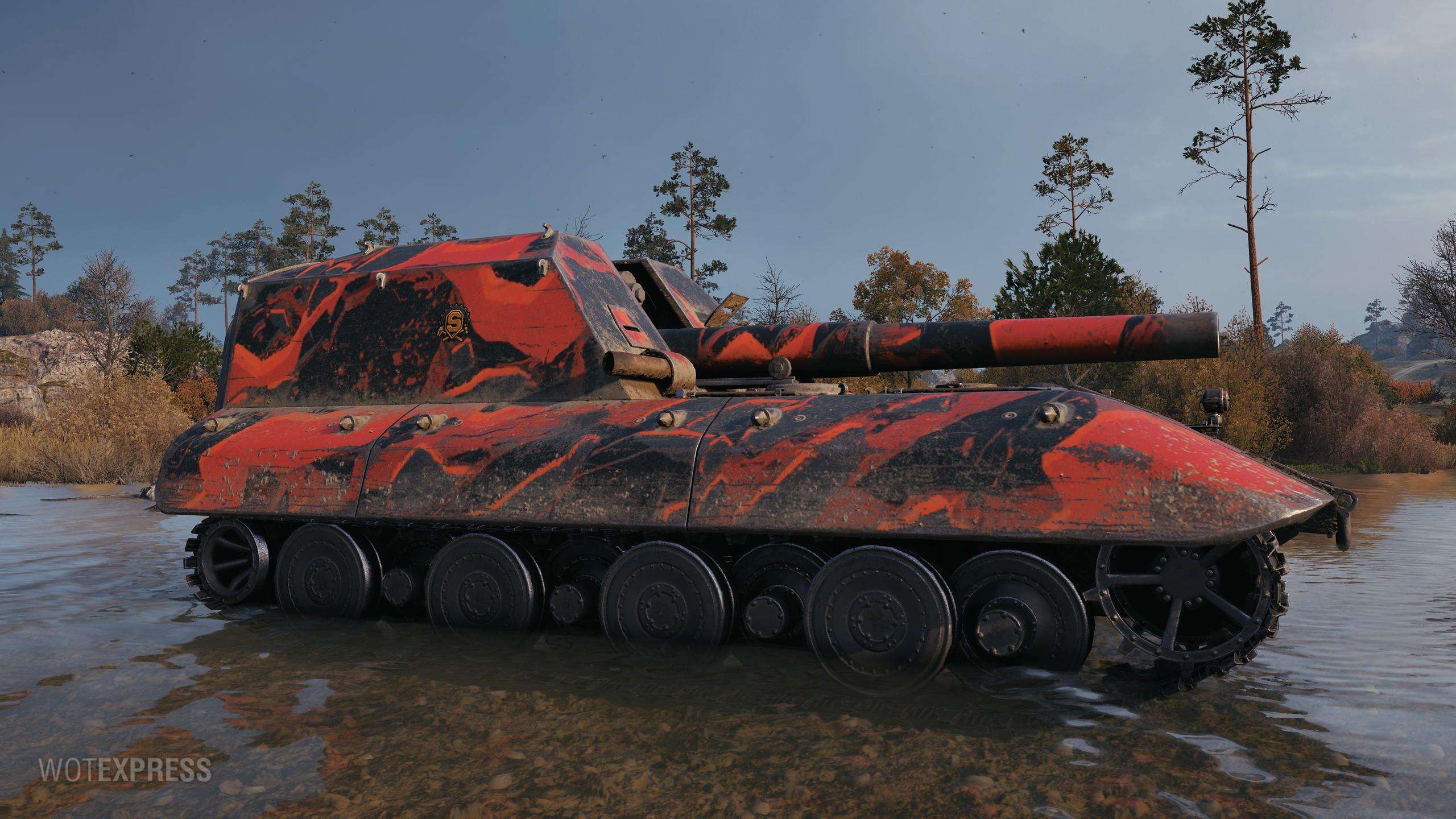 Мир танков красные пески
